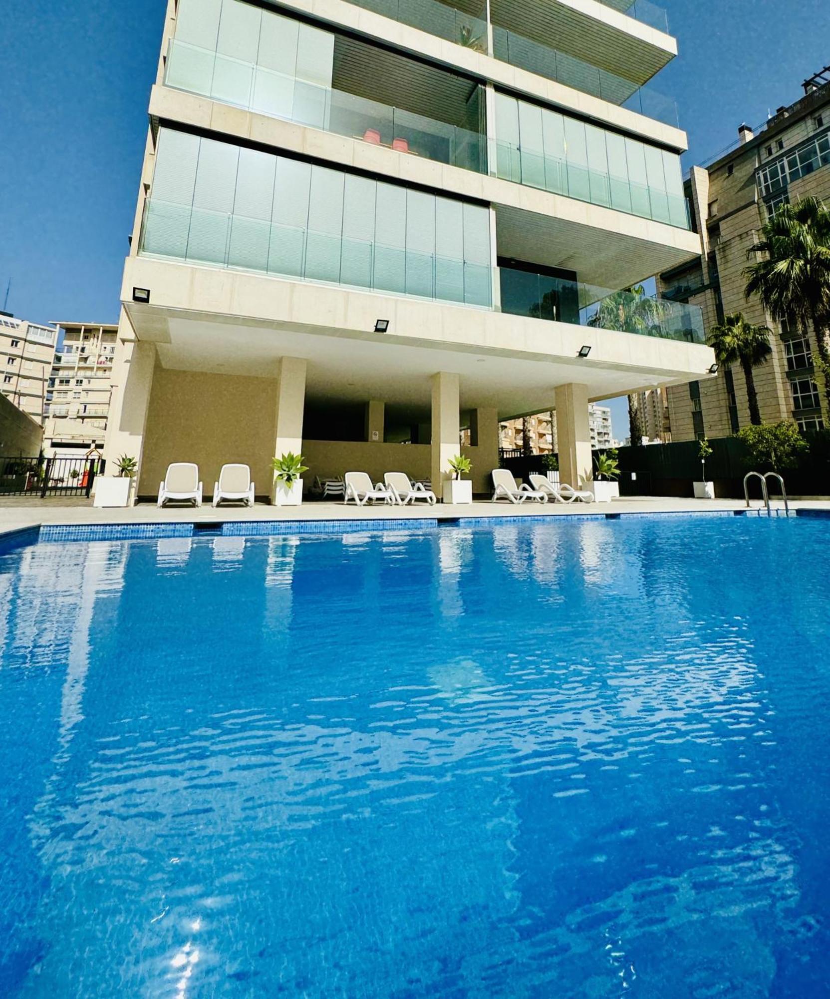 Calpe Beach II - Sea & Pool View Apartment Exterior photo