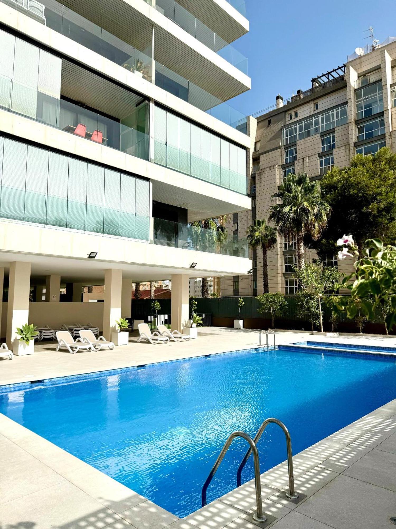 Calpe Beach II - Sea & Pool View Apartment Exterior photo